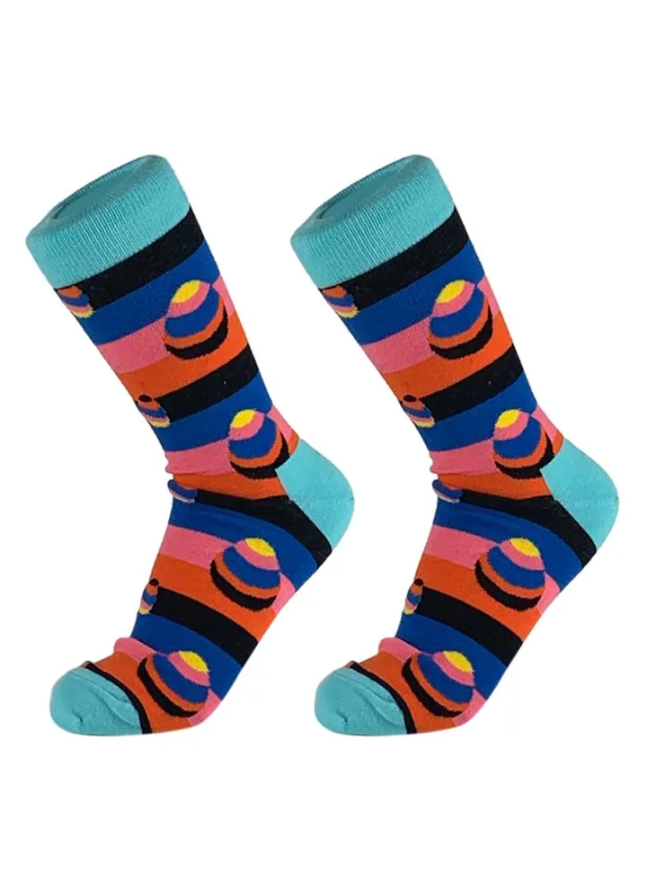 Cotton Long Socks Multicolour