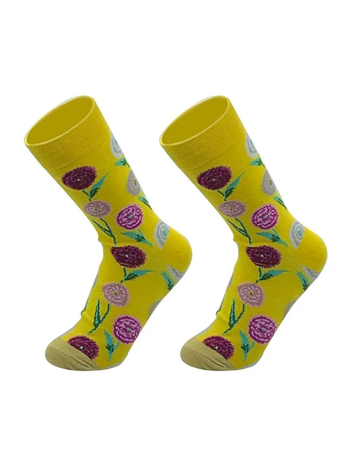 Cotton Long Socks Multicolour