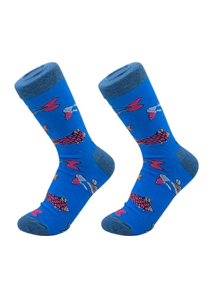 Cotton Long Socks Multicolour