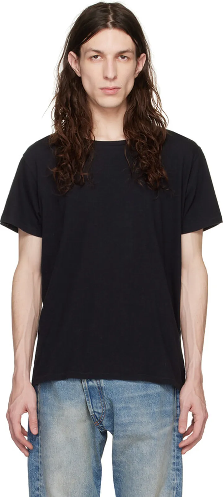 R13 Black Crewneck T-Shirt