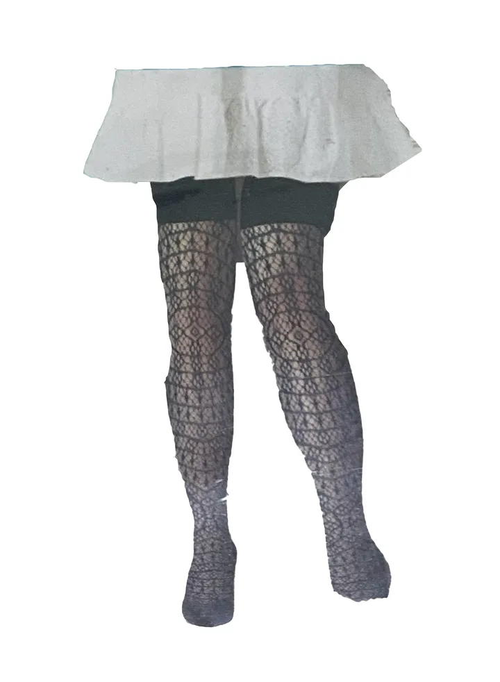 Women's Thigh High Mesh Pantyhose Lace Top Long Socks Fishnet Stockings