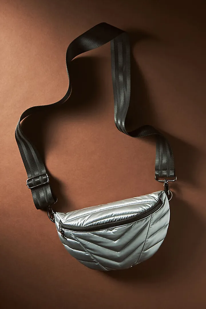 Think Royln Little Runaway Belt Bag Silver