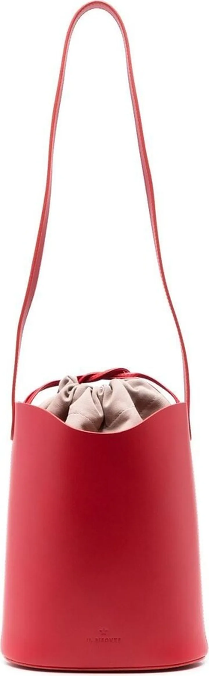 Drawstring-Fastening Detail Shoulder Bag