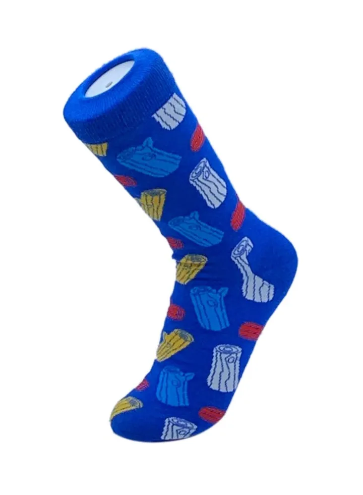 Pair Of Printed Long Socks Multicolour