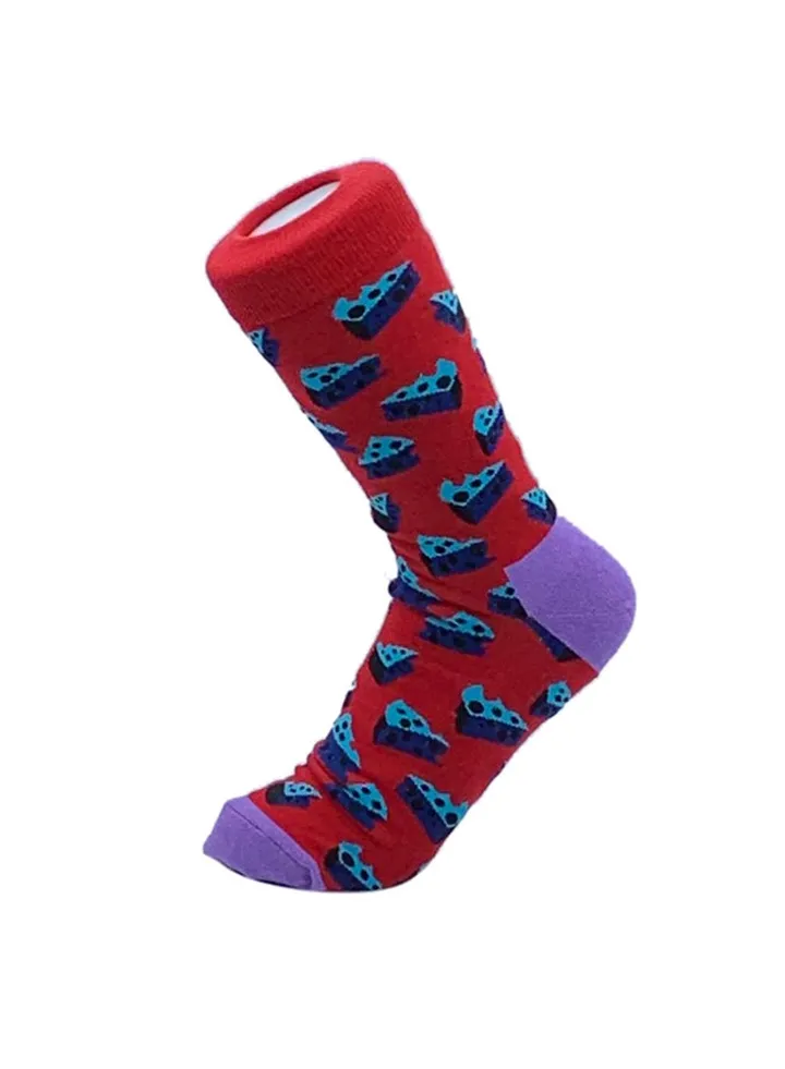 Pair Of Printed Long Socks Multicolour
