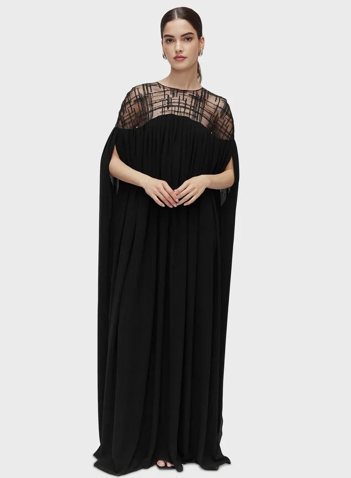 Bardot Ruffle Dress