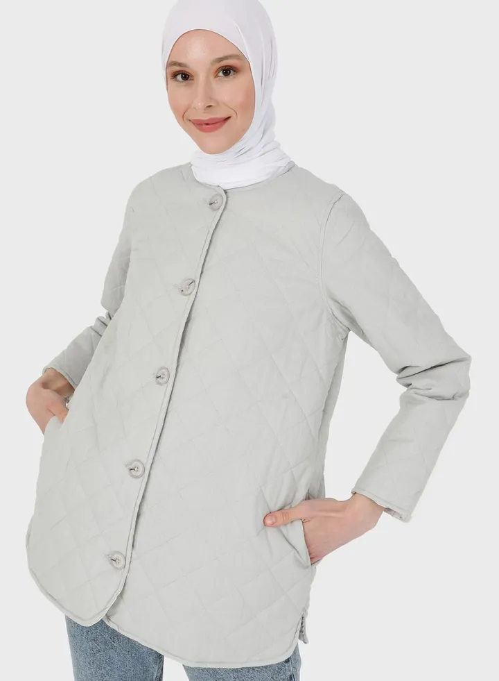Pocket Detail Coat