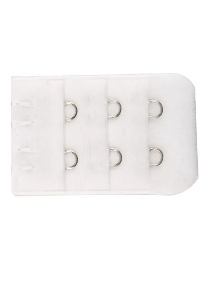 Strap Lengthened Bra Buckle Set White