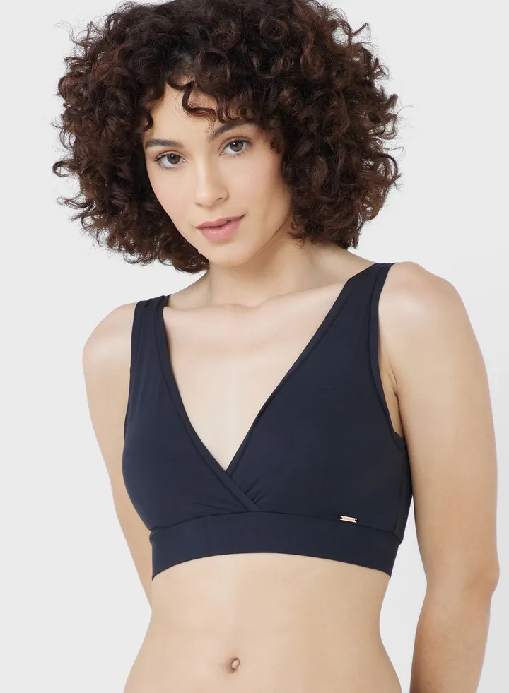Plunge Neck T-Shirt Bra