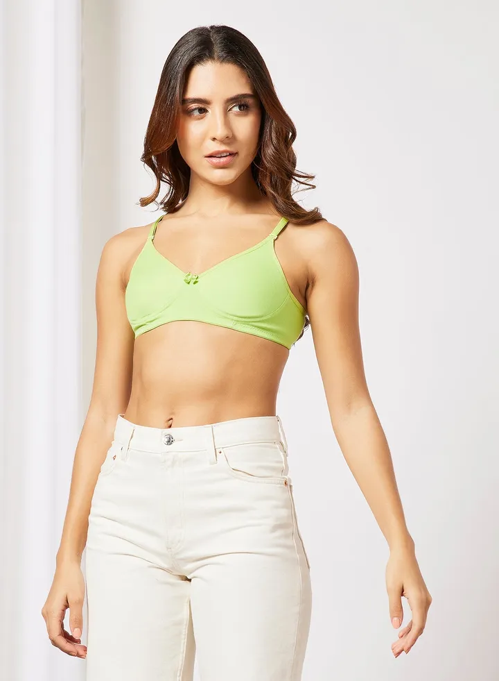 Casual Stylish Bra Green