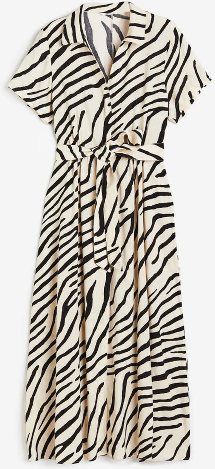 Tie Belt Shirt Dress