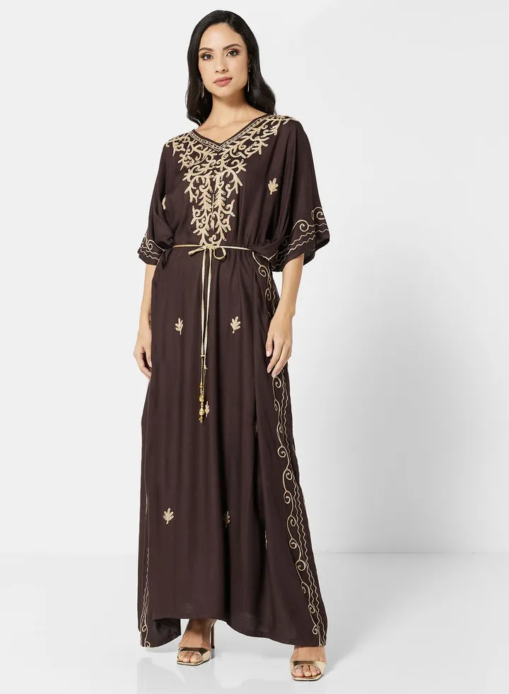 EMBROIDERED KAFTAN