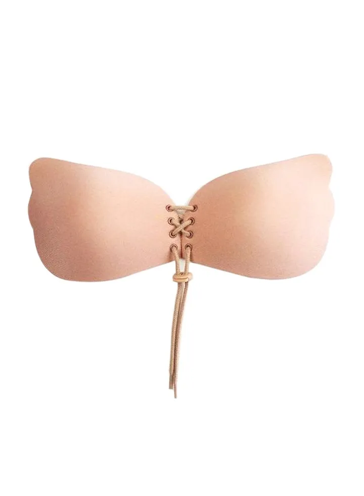 Self Adhesive Push Up Bra Beige