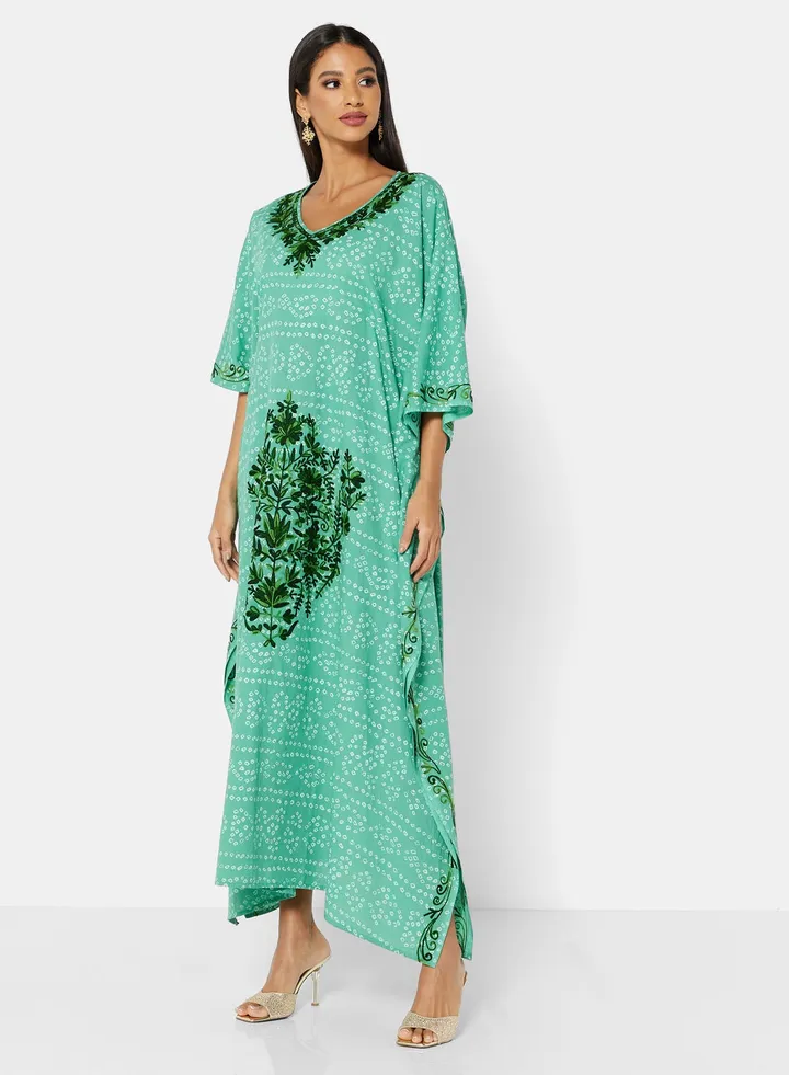 EMBROIDERED KAFTAN