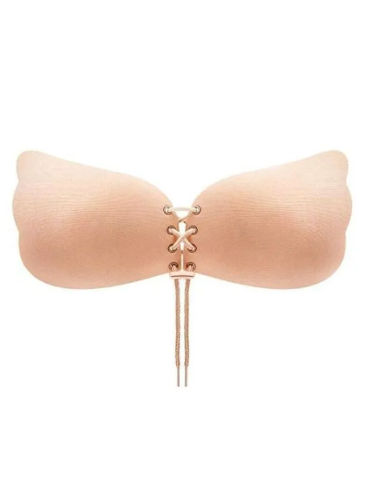 Butterfly Shape Bra Beige