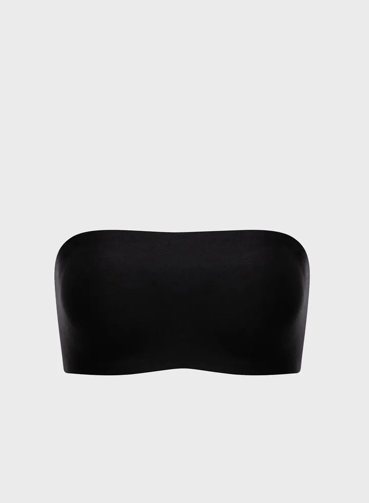 Soft Stretch Padded Bandeau Black