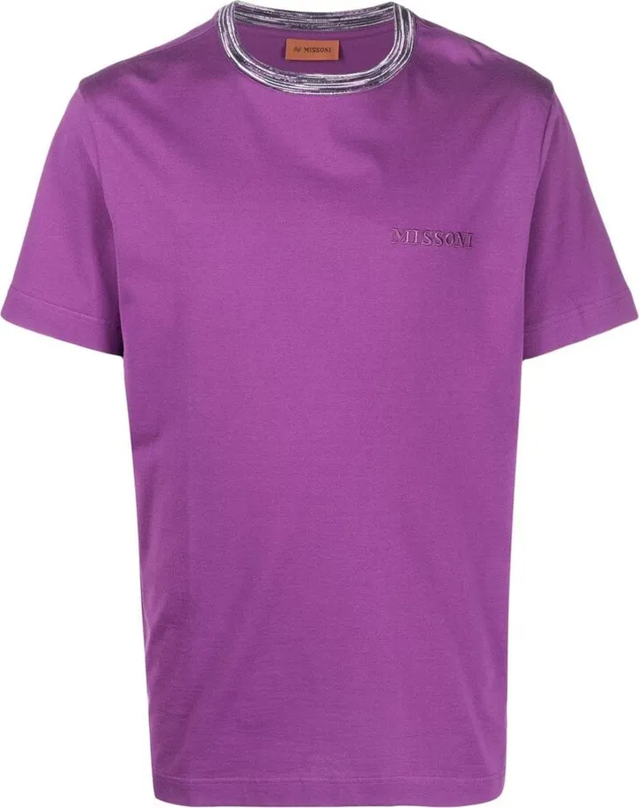 embroidered-logo short-sleeve T-shirt