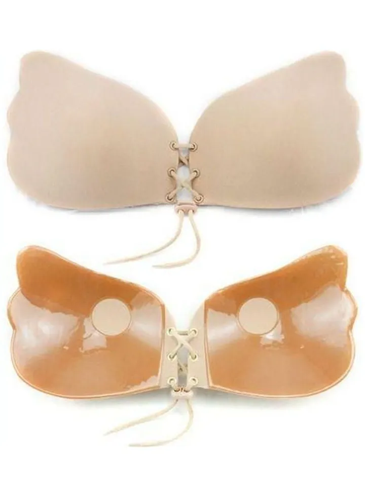 Strapless Silicone Bra Beige