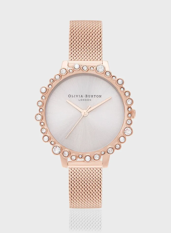 Under The Sea Leather Strap Analog Watch