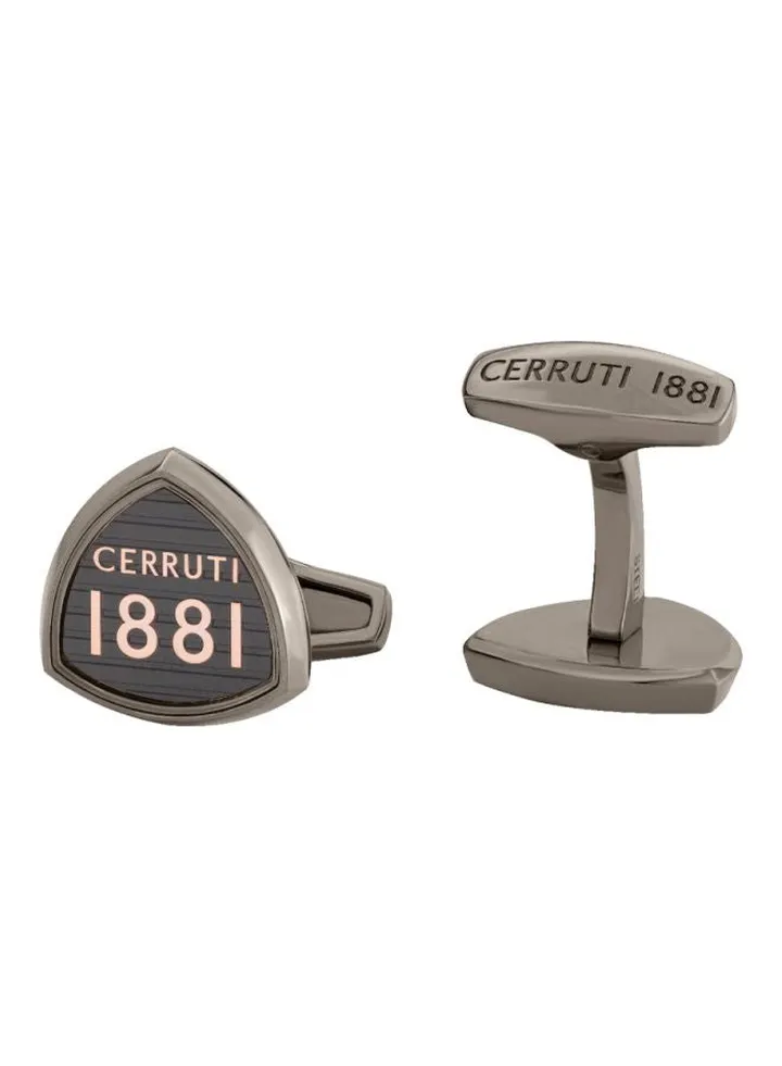 Stainless Steel Logo Cufflinks