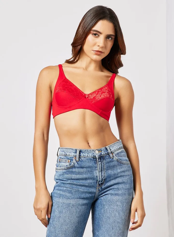 Casual Bra Red