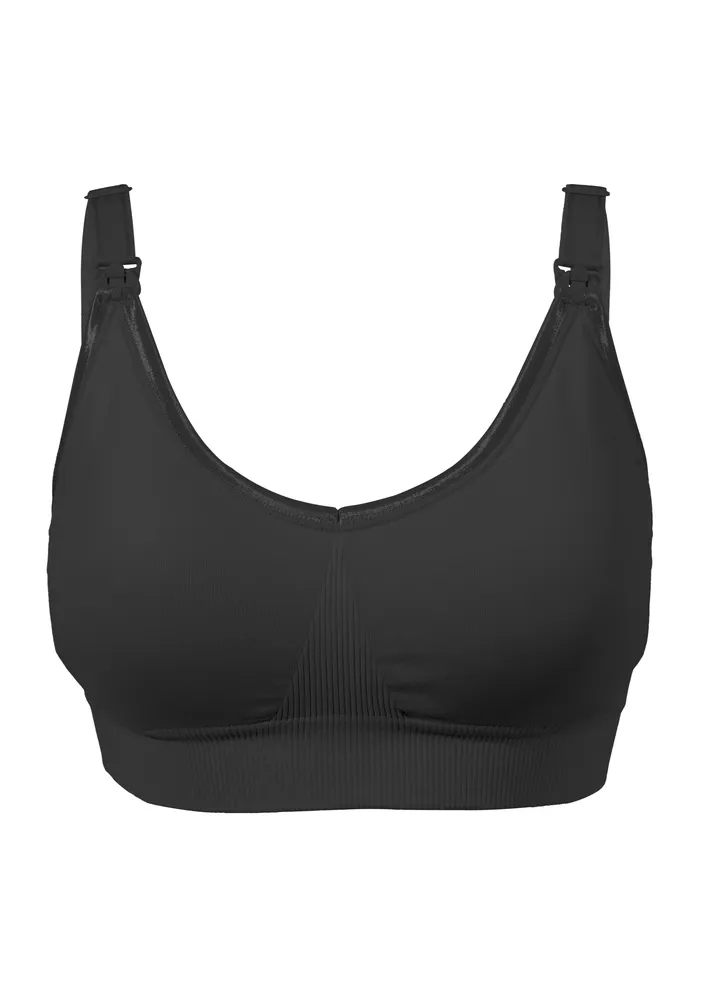 Original Full Cup Maternity And Nursing Bra Black Small