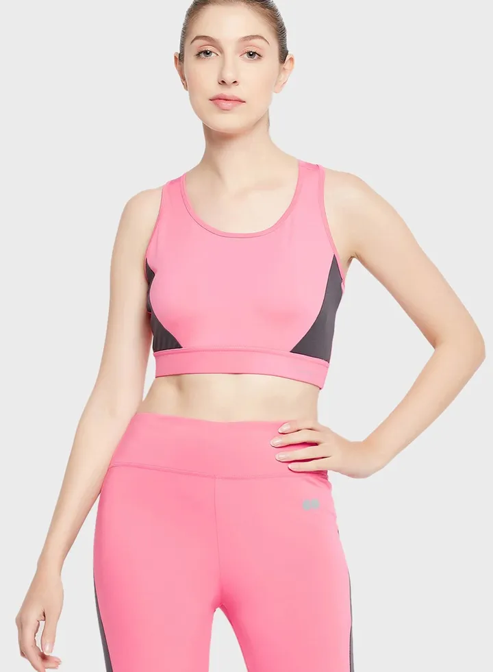 Color Block Sports Bra