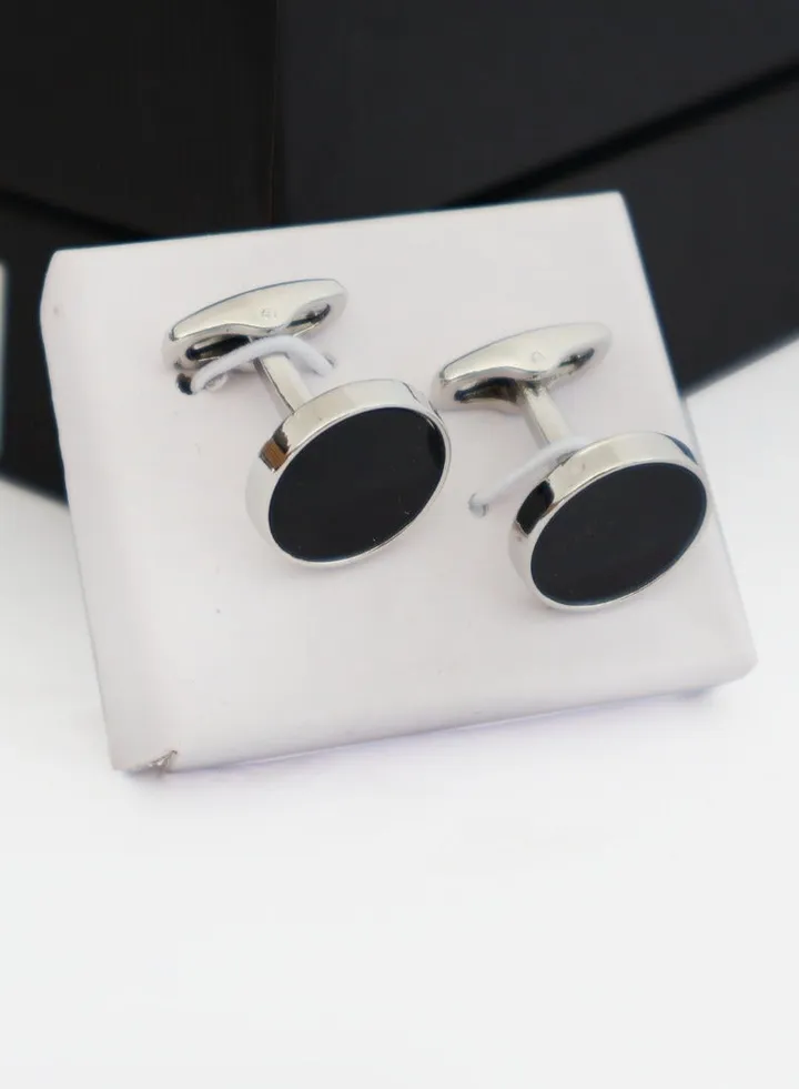 Stainless Steel Luxurious Tuxedo Shirts Cufflinks And Dress Shirt Studs Set