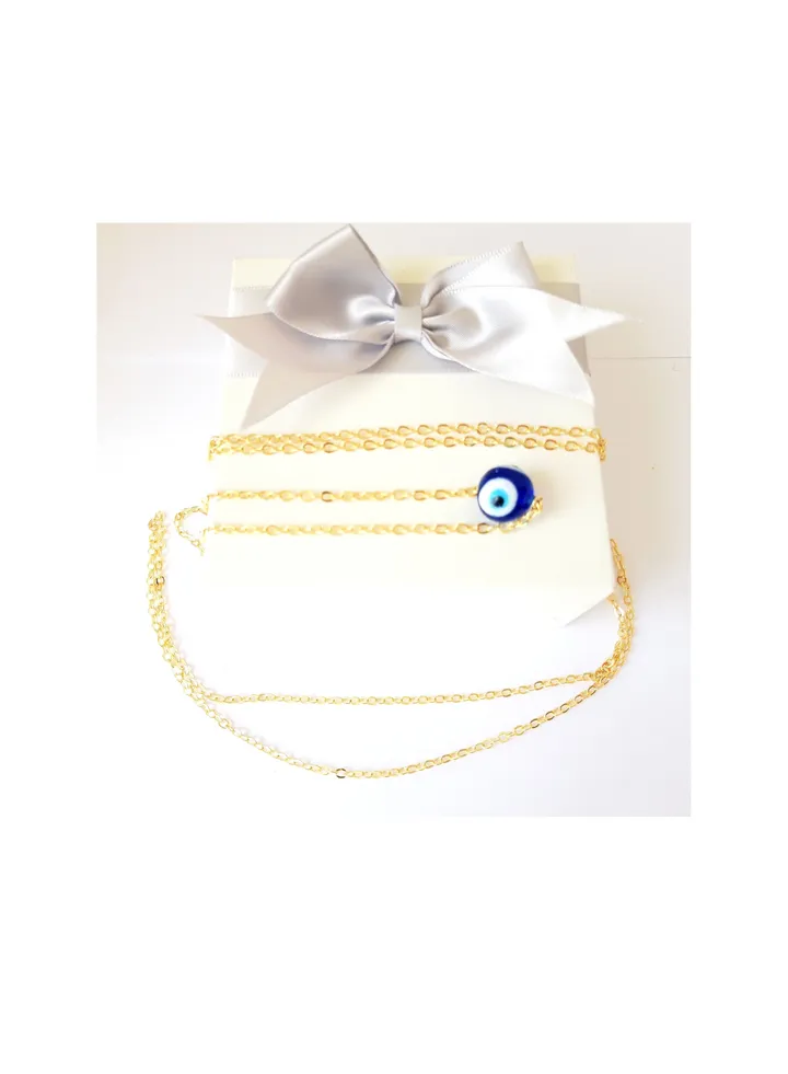 18k Gold Plated Chain for Woman Body Hip