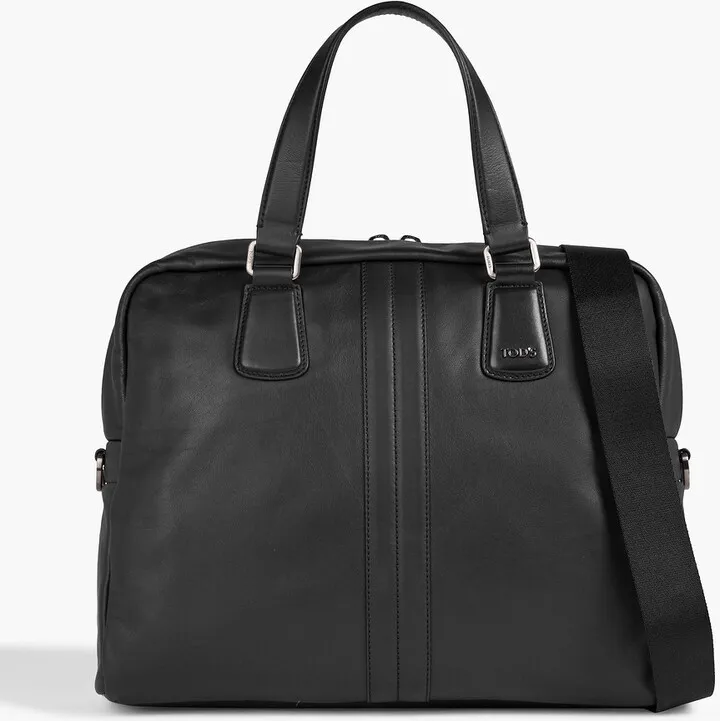 Leather tote