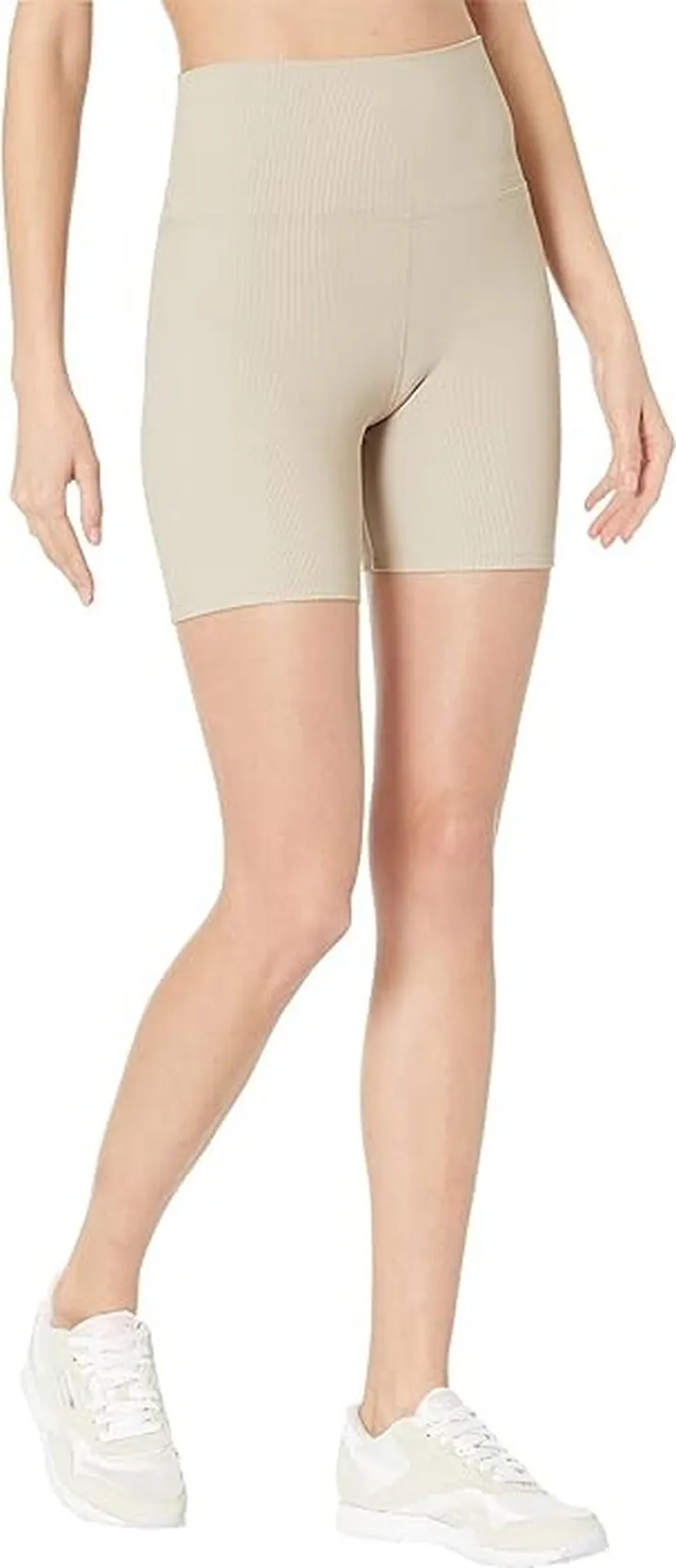 Beach Riot Bike Shorts (Taupe) Women's Clothing