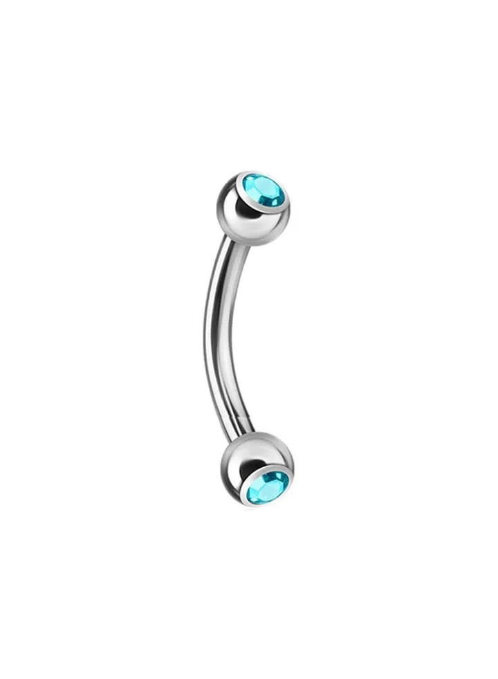Curved Barbell Brow Ring