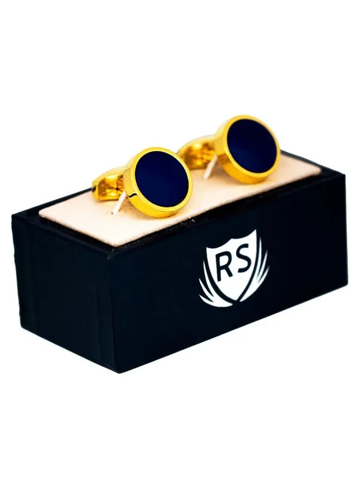 Pair Of Stainless Steel Cufflinks