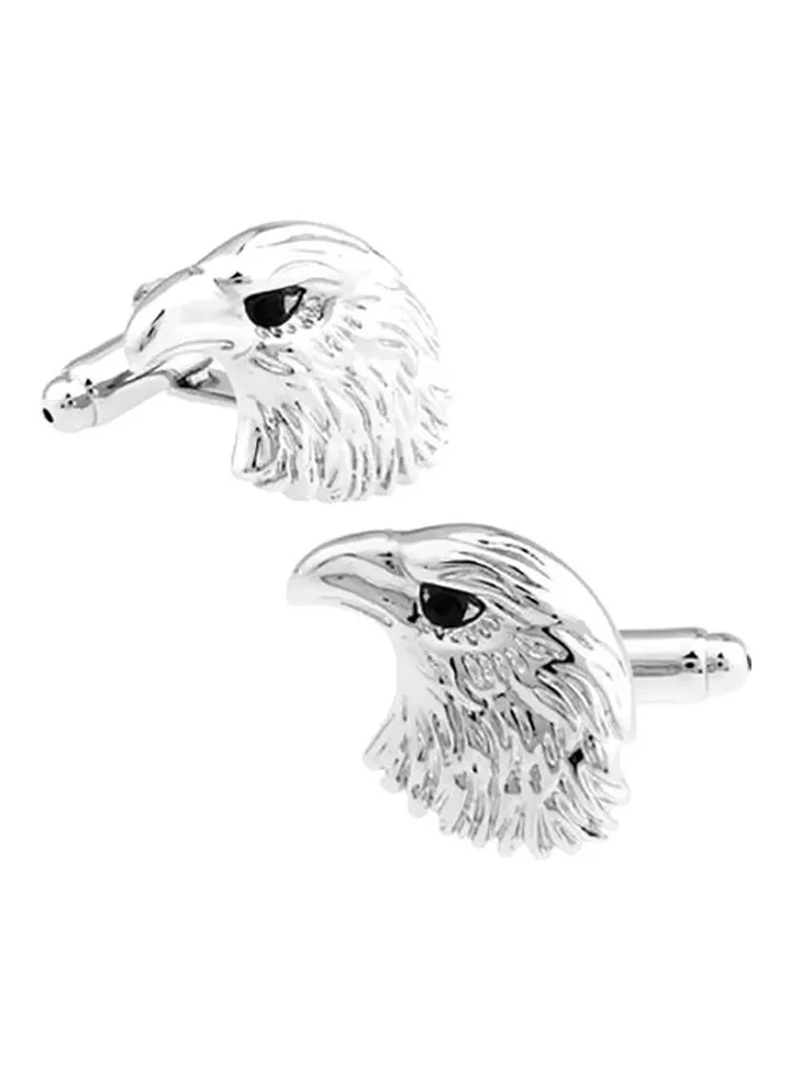Copper Eagle Head Shape Cufflinks