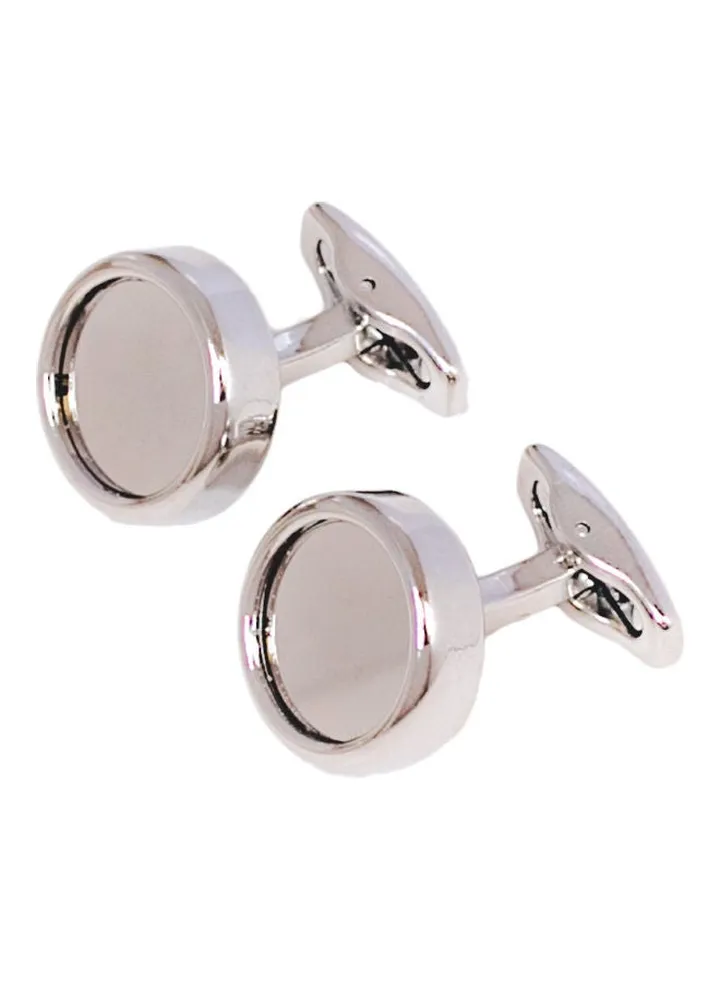Pair Of Round Cufflinks