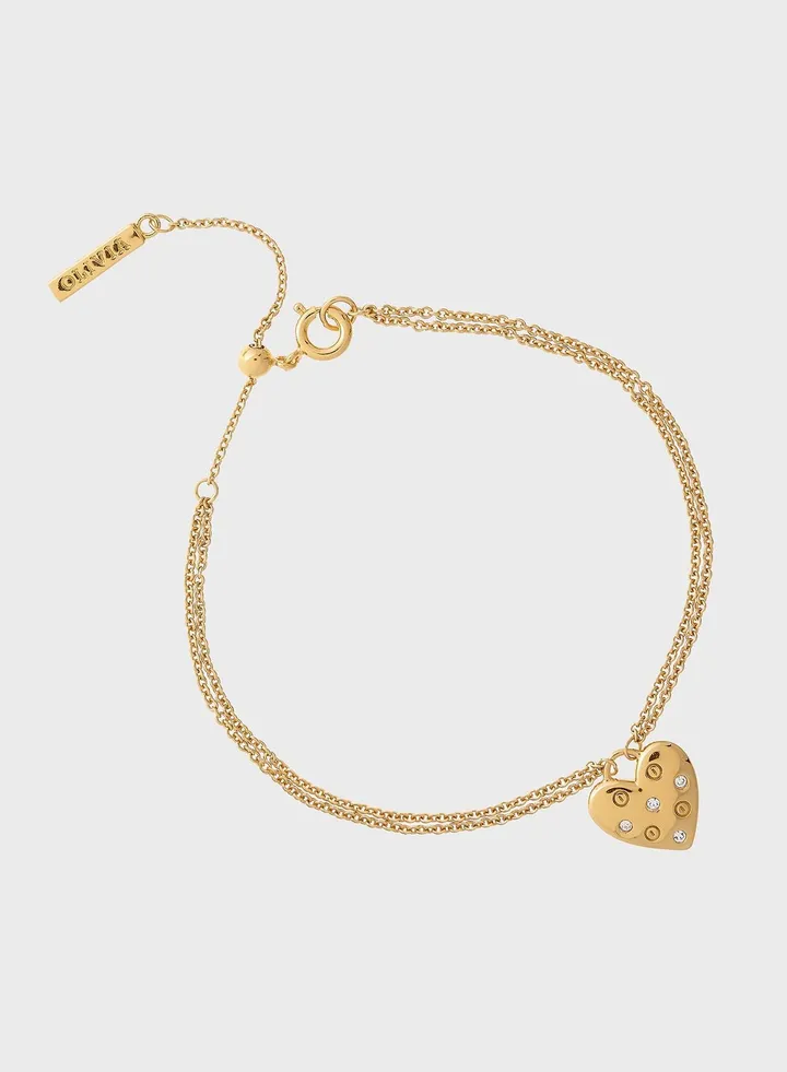 Brass Hand Chain Bracelet