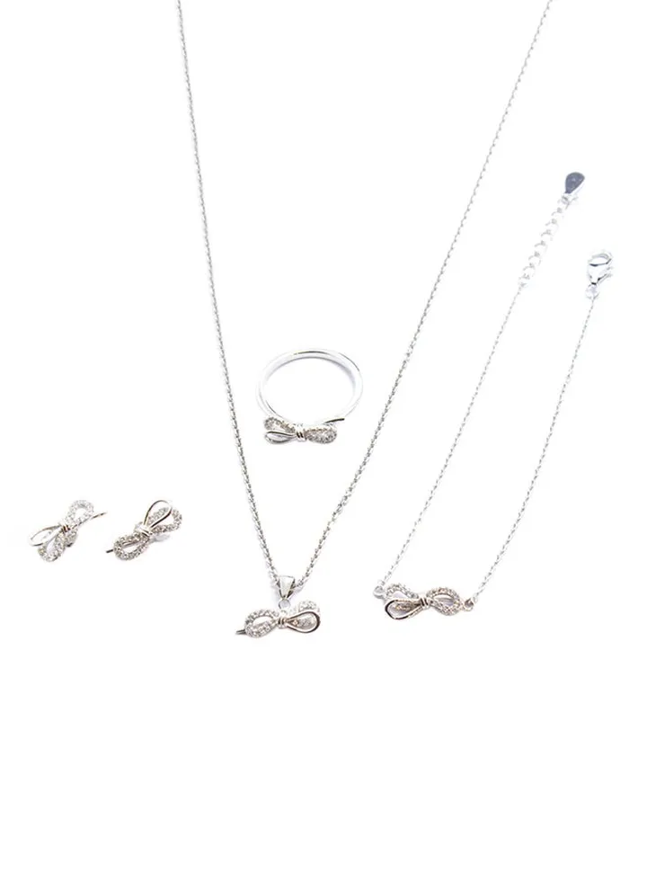 4-Piece 925 Sterling Jewellery Set