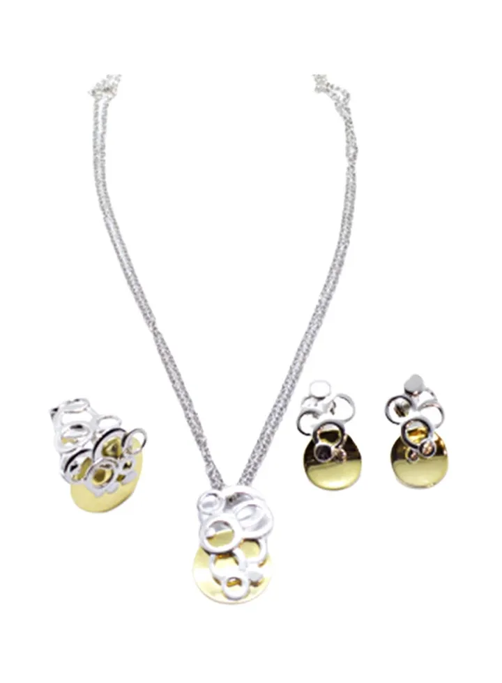 3-Piece Pure 925 Sterling SilverJewellery Set
