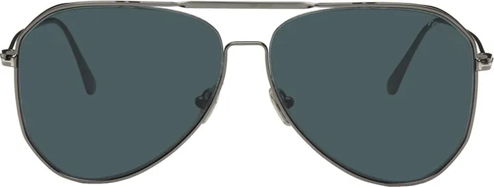TOM FORD Gunmetal Charles Sunglasses