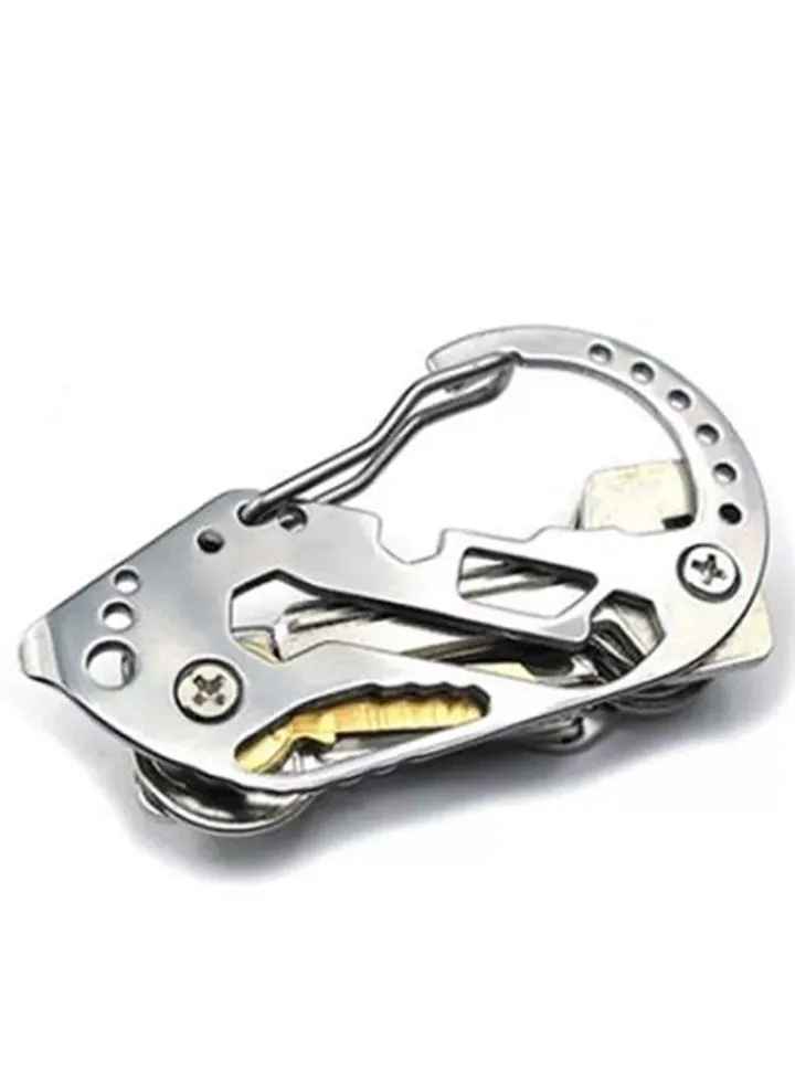 Multifunctional stainless steel keychain for car, office and home-from Rana store