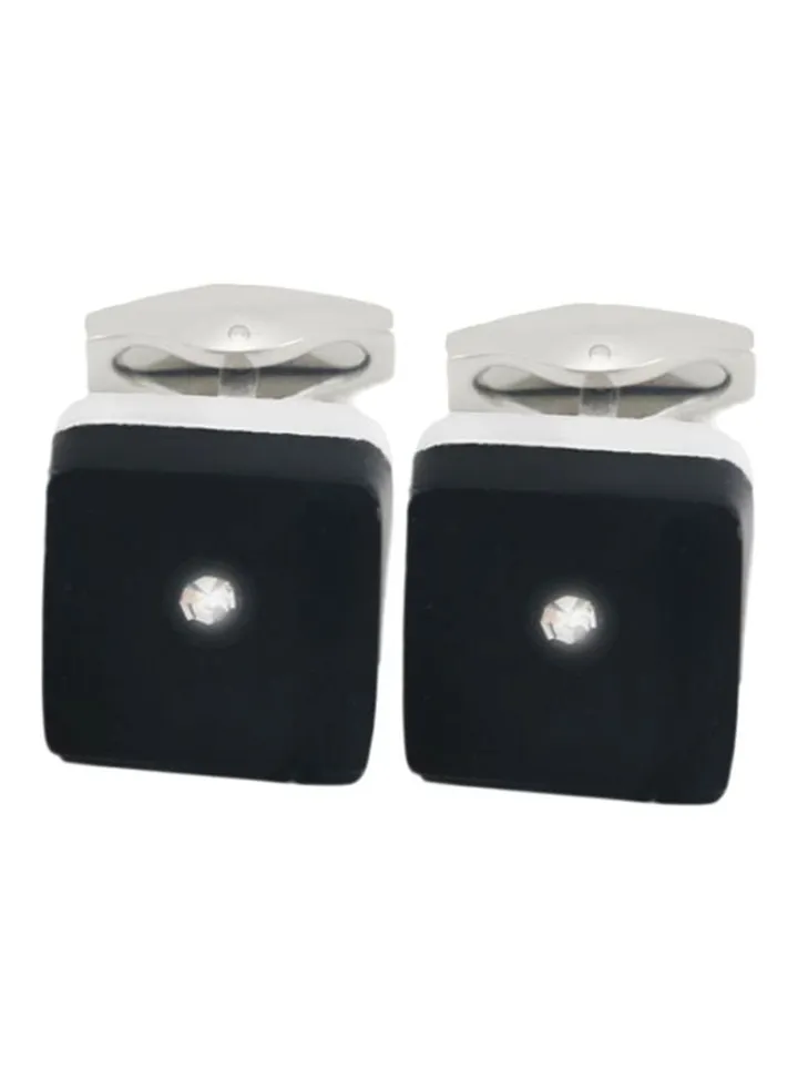Steel Square Cufflinks
