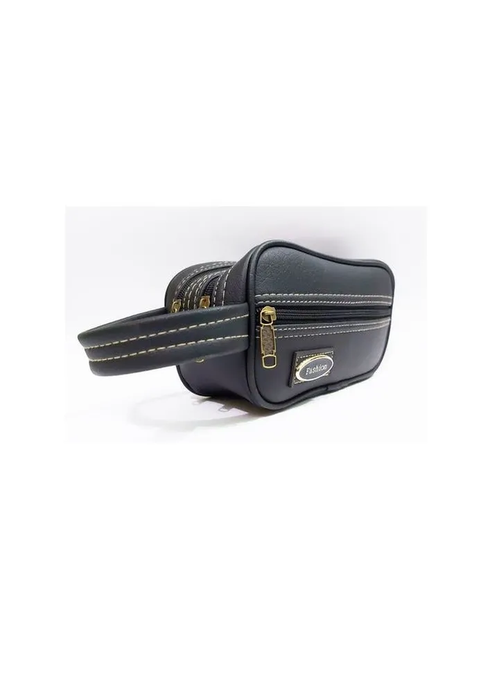 Small bag Italian leather imported black