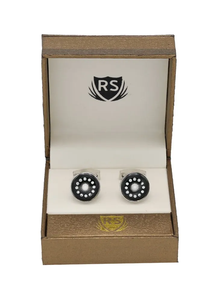 Stainless Steel Cufflinks With Case