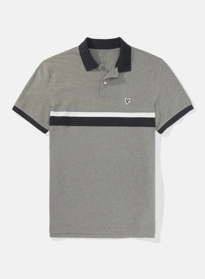AE Striped Polo Shirt