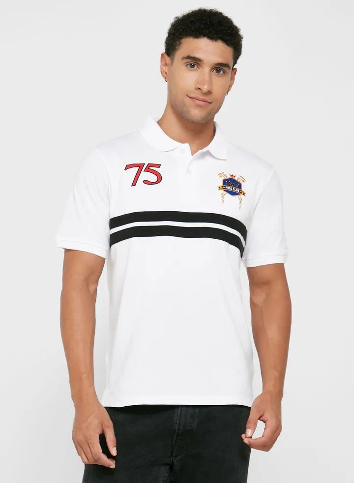 Stripe Polo Shirt