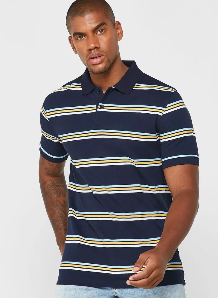 Striped Polo Shirt