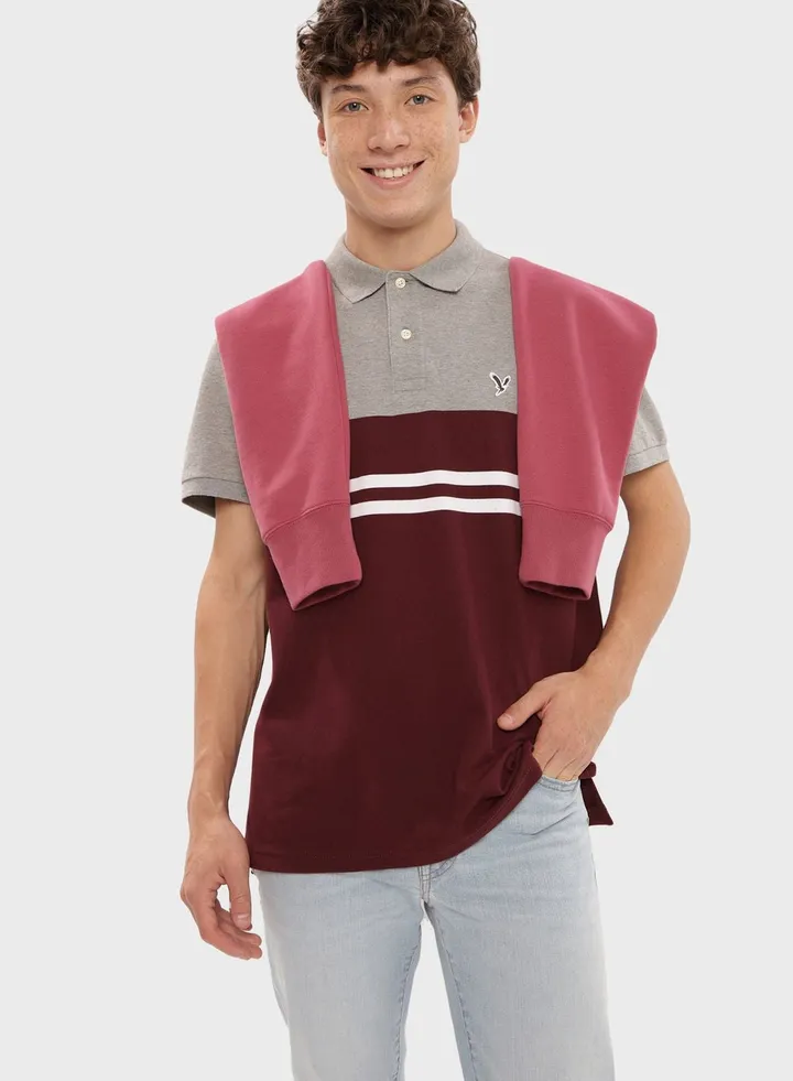 Striped Polo