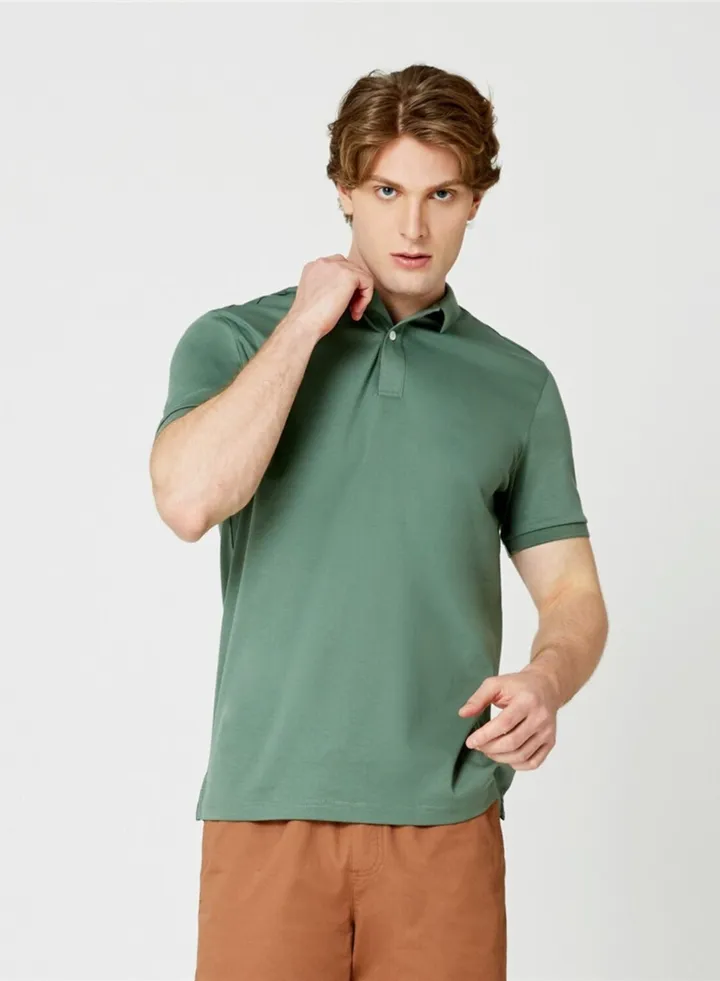 Liquid Touch Polo Green
