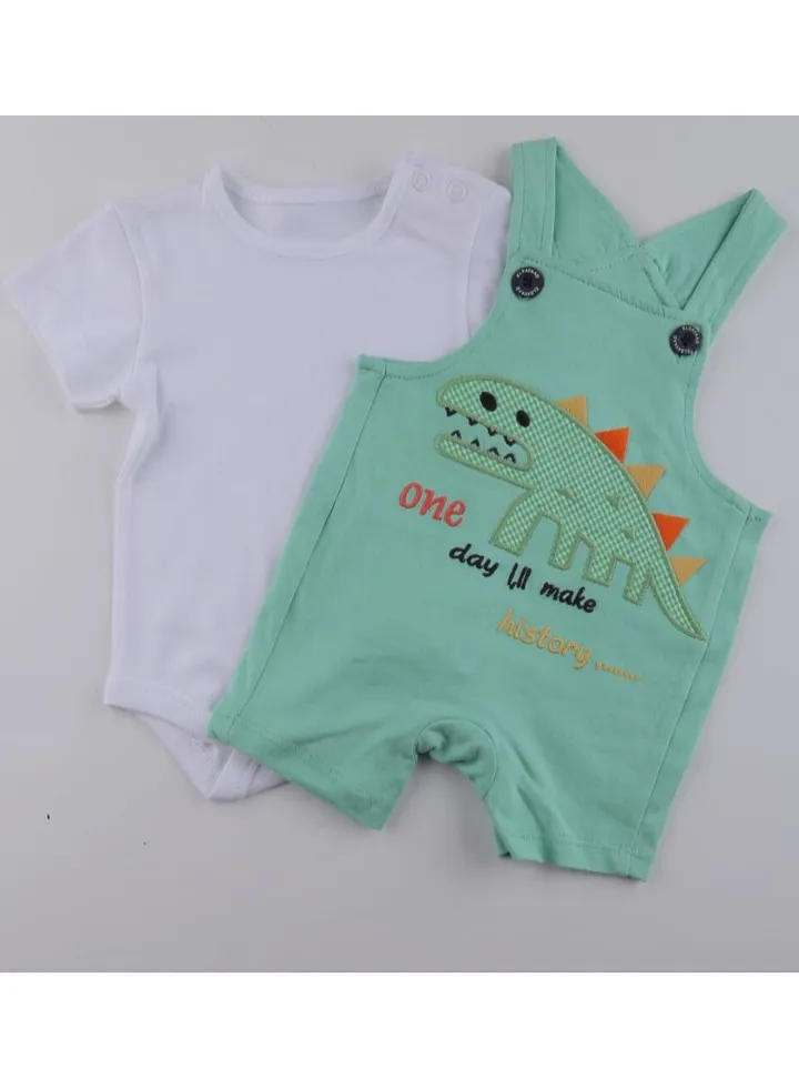 Baby Dungaree & Playsuit set