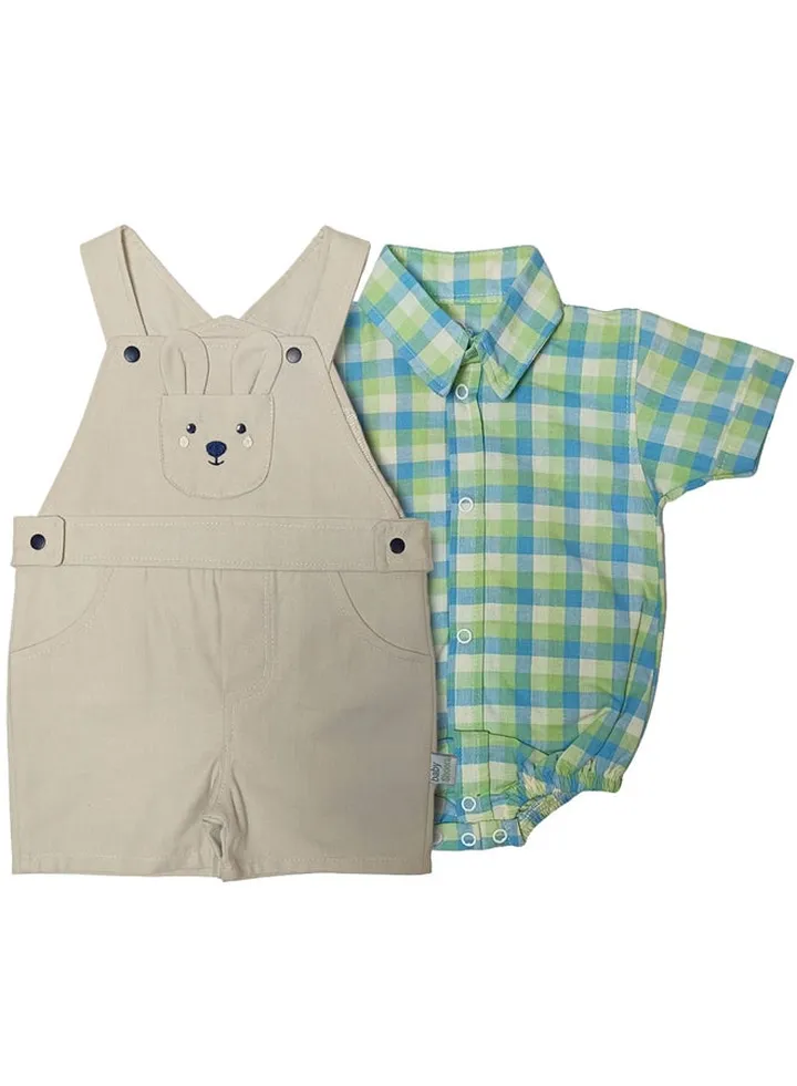 Baby Boys Set - Jumpsuit & Shirt